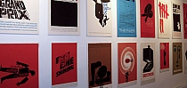 Saul Bass posters and storyboards in London