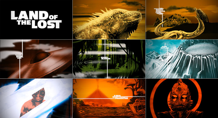 Land Of The Lost animated title sequence